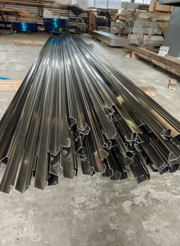 7005 알루미늄 합금 4800MM 길이 알루미늄 압출 프로필