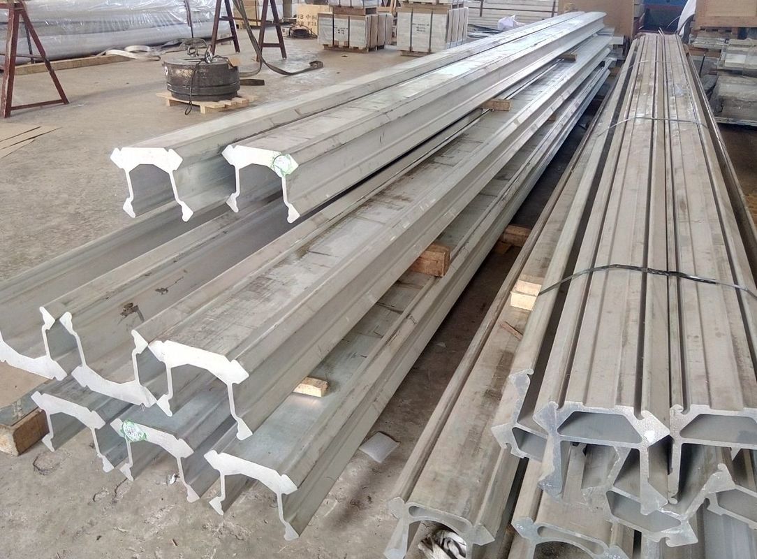 T 모양 4.2M 알루미늄은 고강도 2.71 G/Cc 조밀도 단면도 내밀었습니다